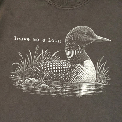 Leave Me A Loon Premium Long Sleeve