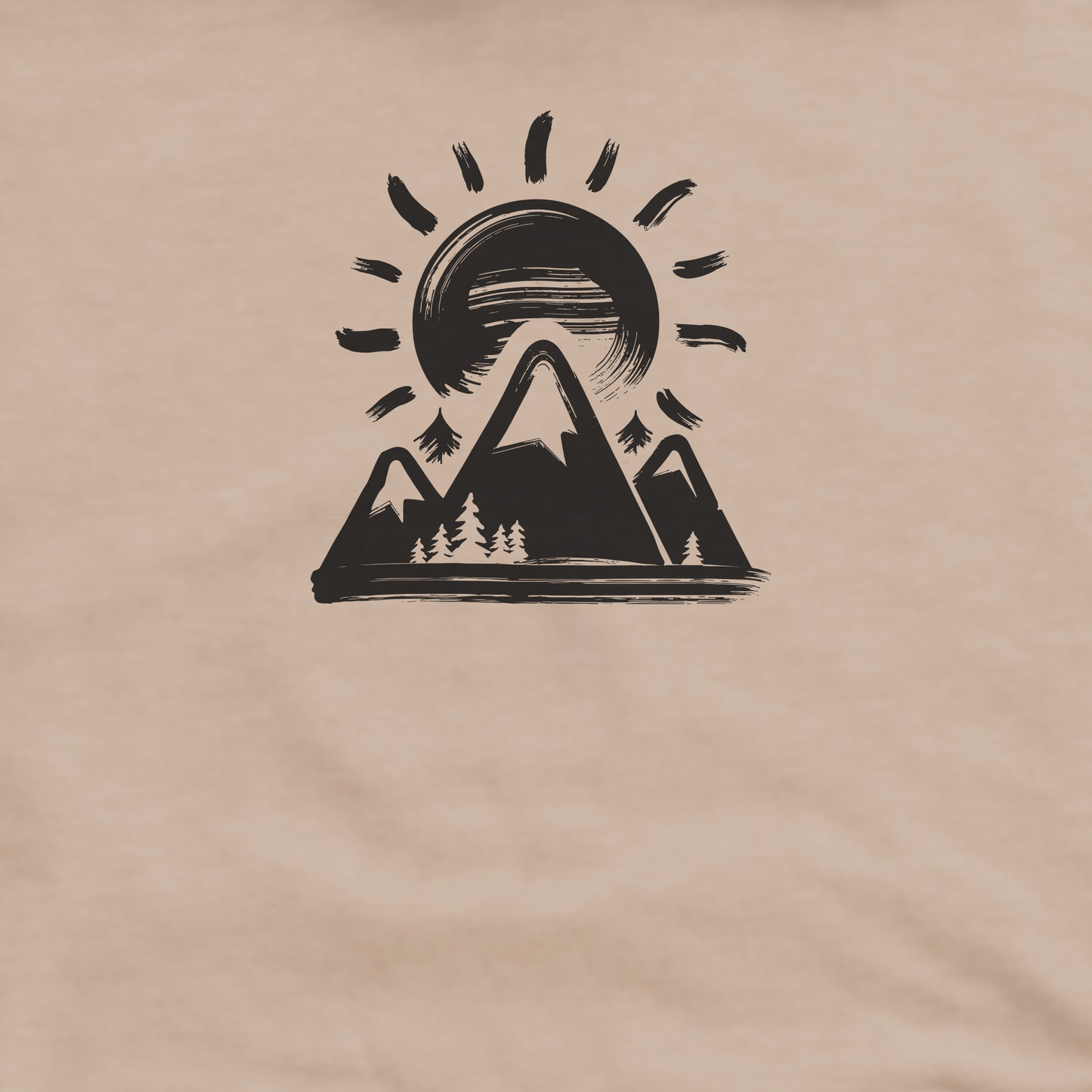 Summit Sunrise Crewneck Sweatshirt Adventure and Outdoors Themed Sweatshirt