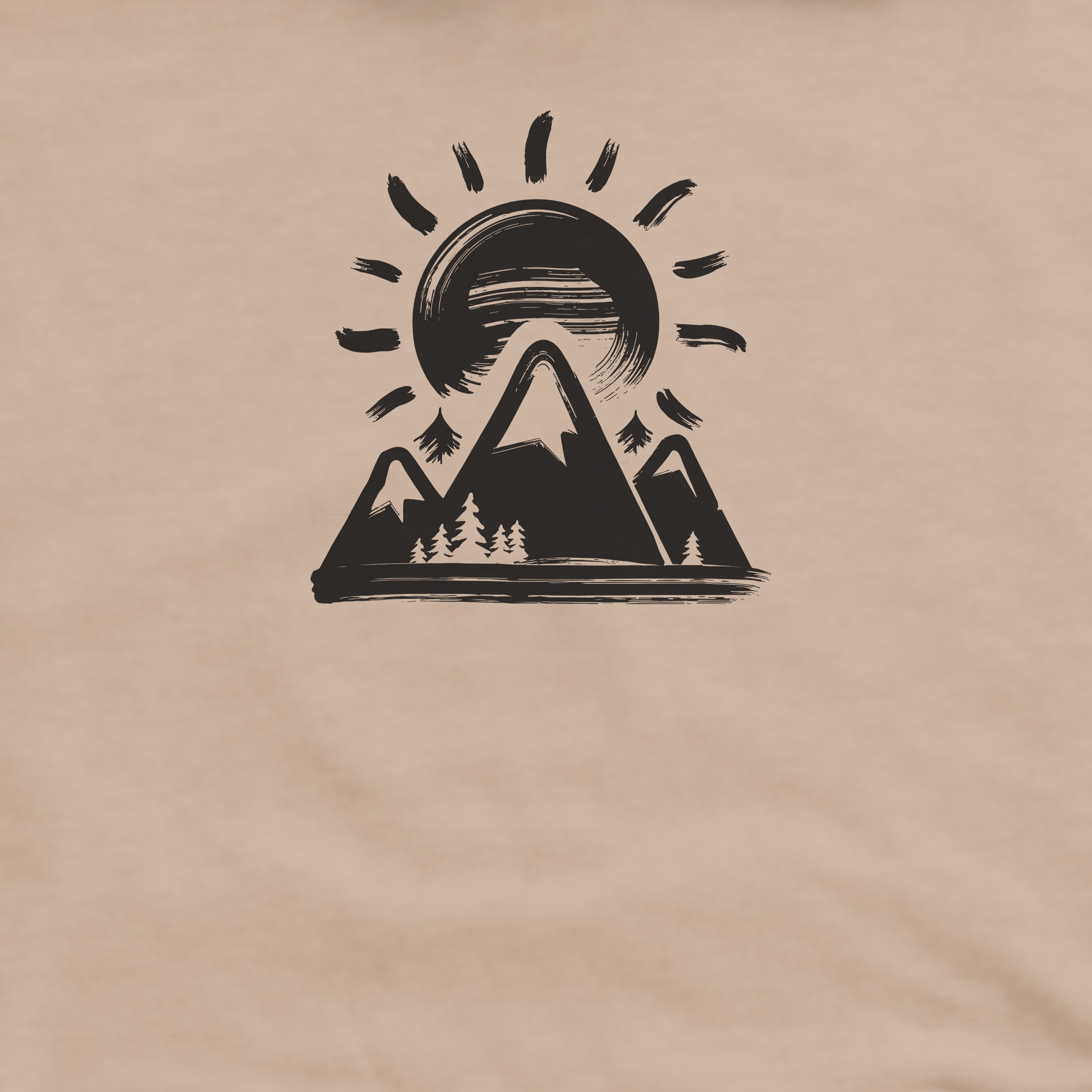 Summit Sunrise Crewneck Sweatshirt Adventure and Outdoors Themed Sweatshirt