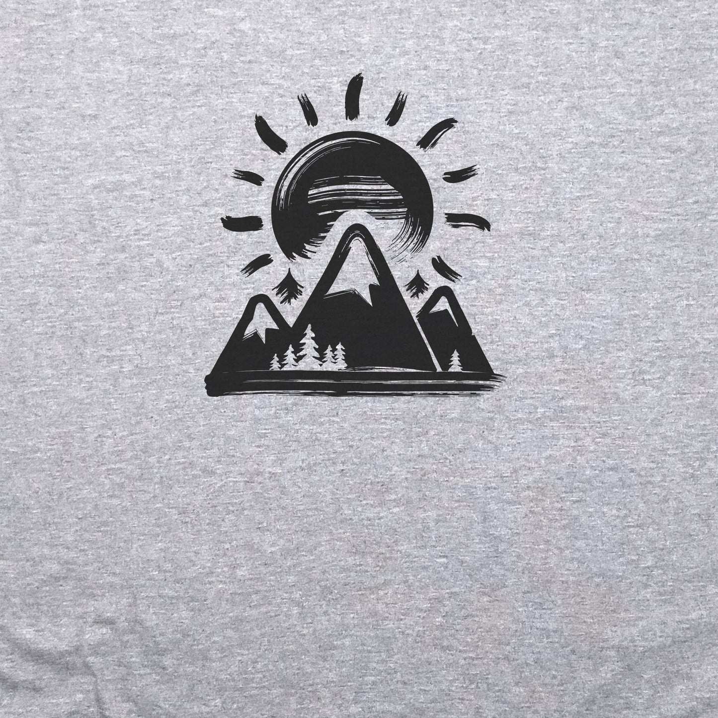 Summit Sunrise Crewneck Sweatshirt Adventure and Outdoors Themed Sweatshirt
