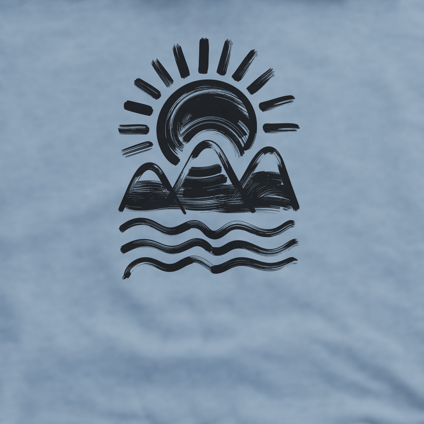 Three Sisters Mountains Crewneck Sweatshirt Adventure and Outdoors Themed Sweatshirt