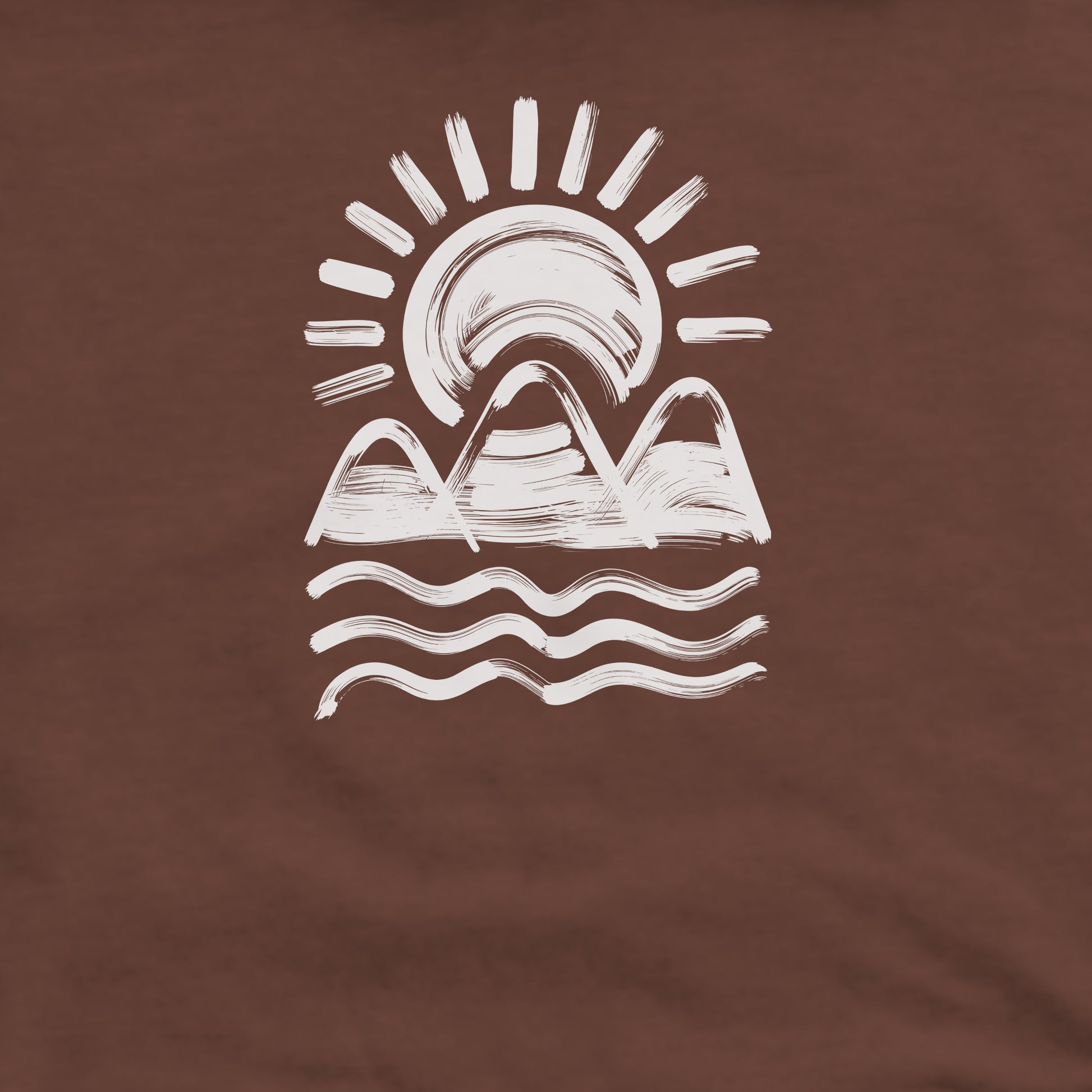 Three Sisters Mountains Crewneck Sweatshirt Adventure and Outdoors Themed Sweatshirt