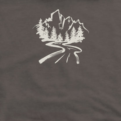 Mountain Bound Crewneck Sweatshirt Adventure and Outdoors Themed Sweatshirt