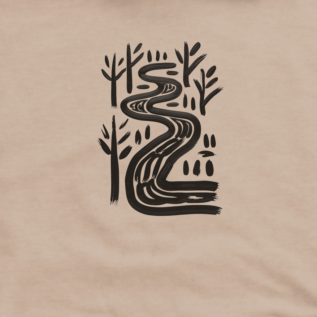 Painted River Hoodie Adventure and Outdoors Themed Hoodie
