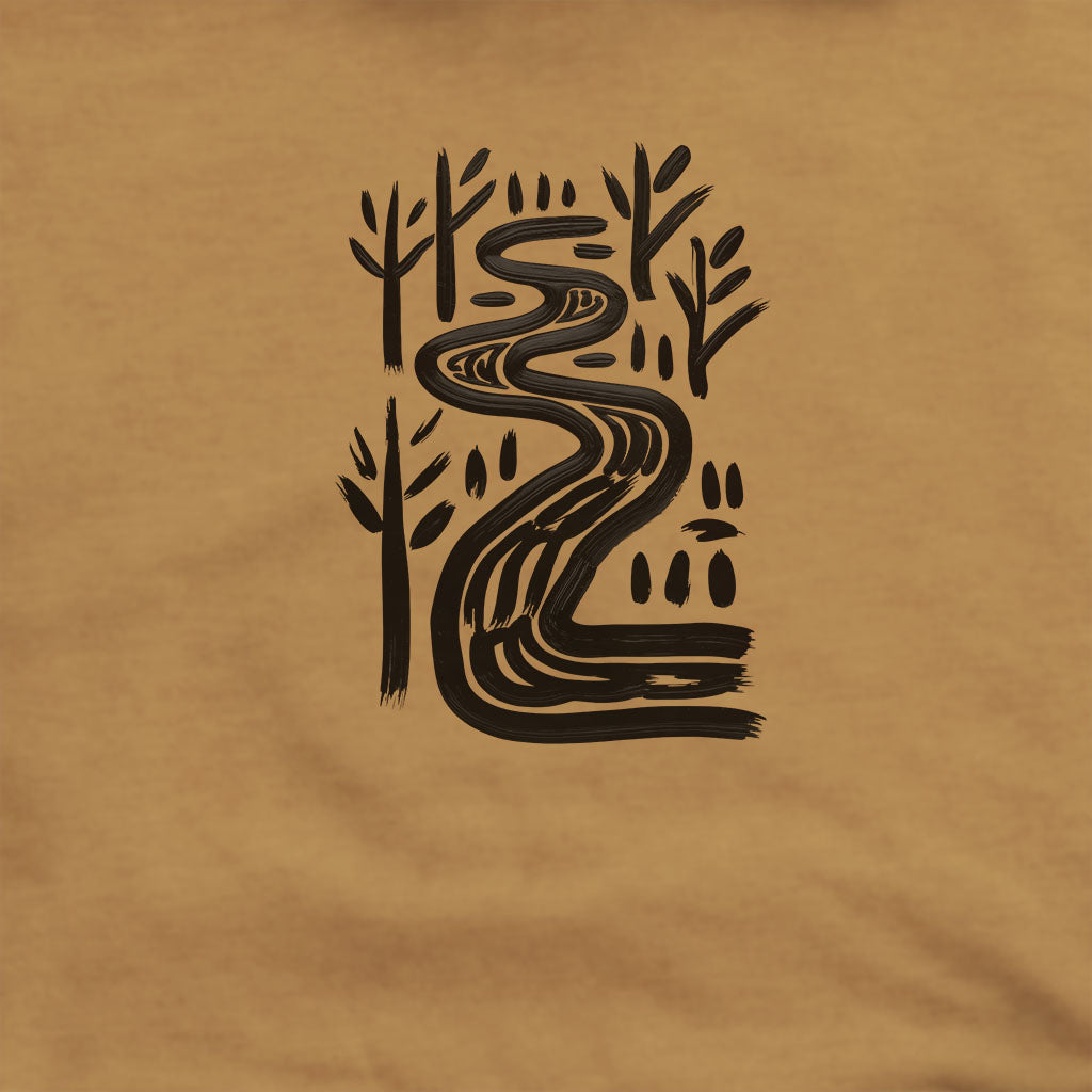 Painted River Hoodie Adventure and Outdoors Themed Hoodie