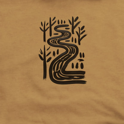 Painted River Hoodie Adventure and Outdoors Themed Hoodie