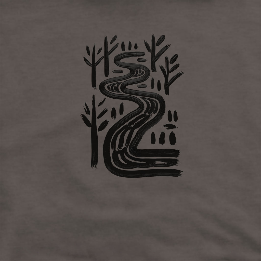 Painted River Hoodie Adventure and Outdoors Themed Hoodie