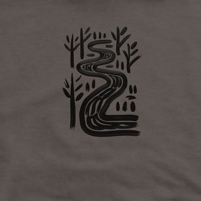 Painted River Hoodie Adventure and Outdoors Themed Hoodie