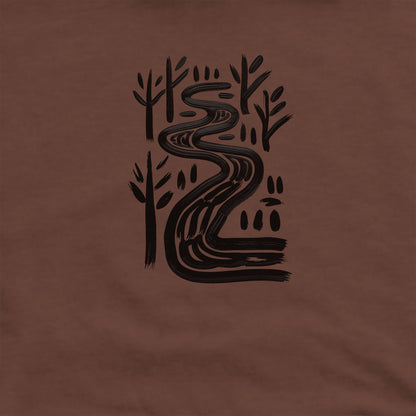 Painted River Hoodie Adventure and Outdoors Themed Hoodie