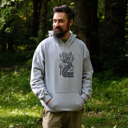 Painted River Hoodie Adventure and Outdoors Themed Hoodie