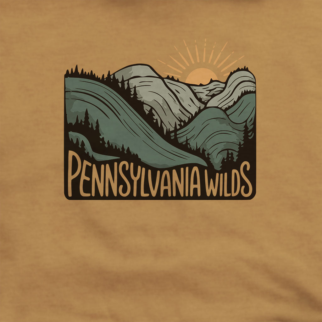 Pennsylvania Wilds Hoodie Adventure and Outdoors Themed Hoodie