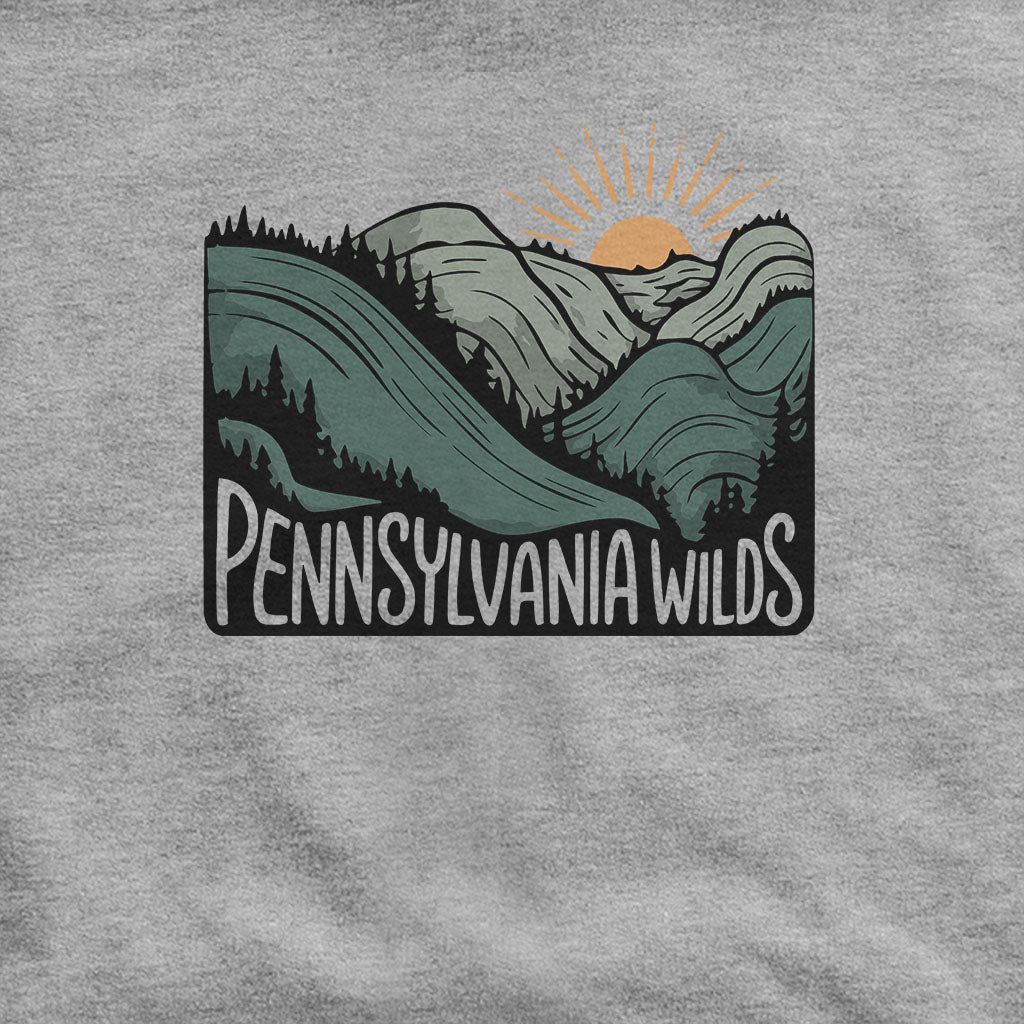 Pennsylvania Wilds Hoodie Adventure and Outdoors Themed Hoodie