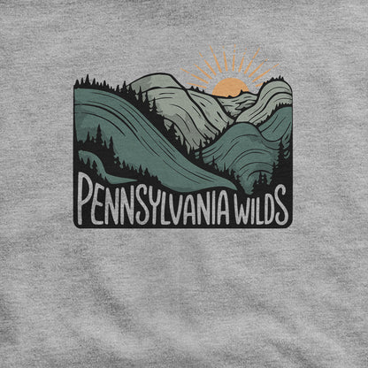 Pennsylvania Wilds Hoodie Adventure and Outdoors Themed Hoodie