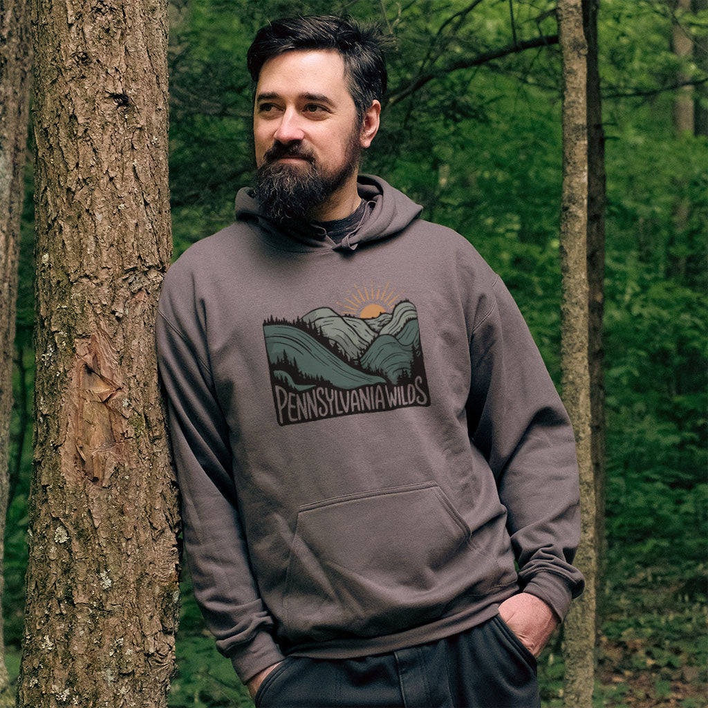 Pennsylvania Wilds Hoodie Adventure and Outdoors Themed Hoodie