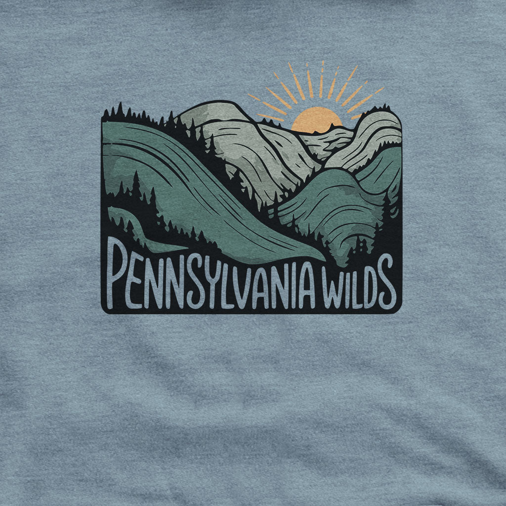 Pennsylvania Wilds Hoodie Adventure and Outdoors Themed Hoodie