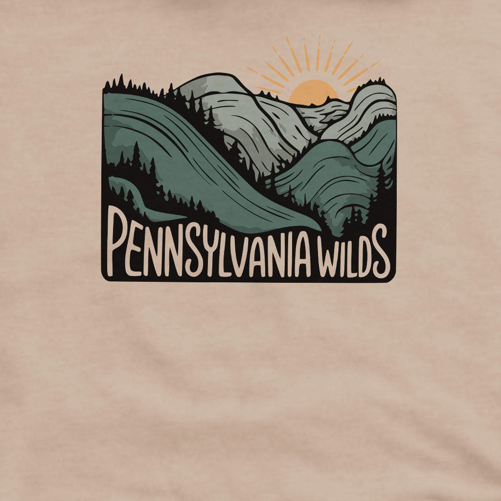 Pennsylvania Wilds Crewneck Sweatshirt Adventure and Outdoors Themed Sweatshirt
