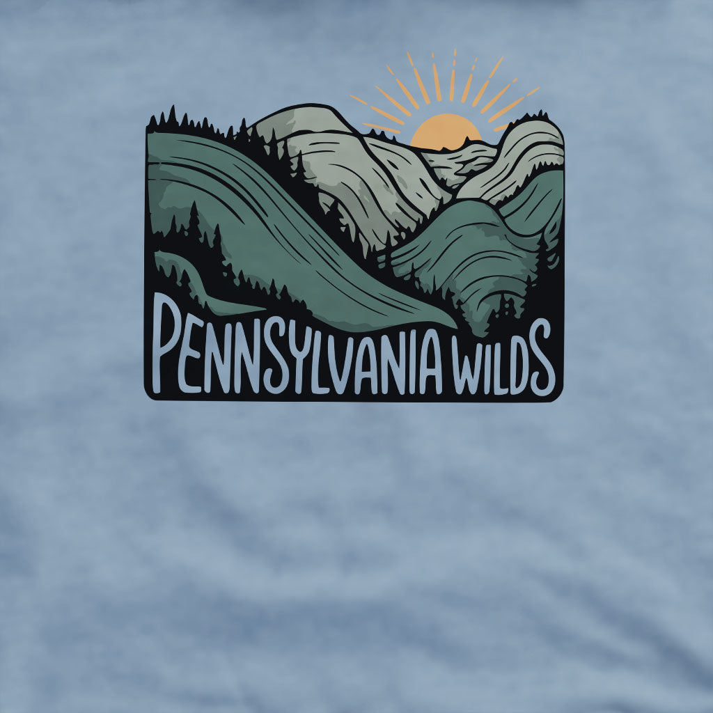 Pennsylvania Wilds Crewneck Sweatshirt Adventure and Outdoors Themed Sweatshirt