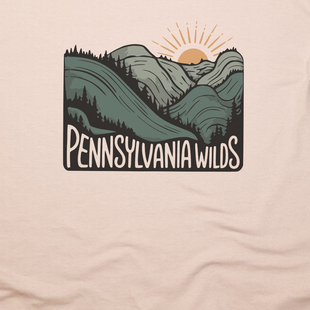 Pennsylvania Wilds T-Shirt Adventure and Outdoors Themed T-Shirt