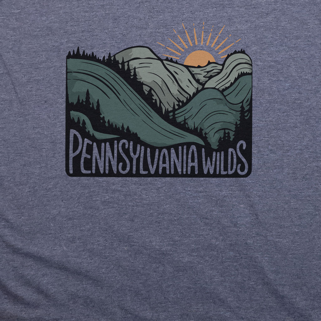 Pennsylvania Wilds T-Shirt Adventure and Outdoors Themed T-Shirt