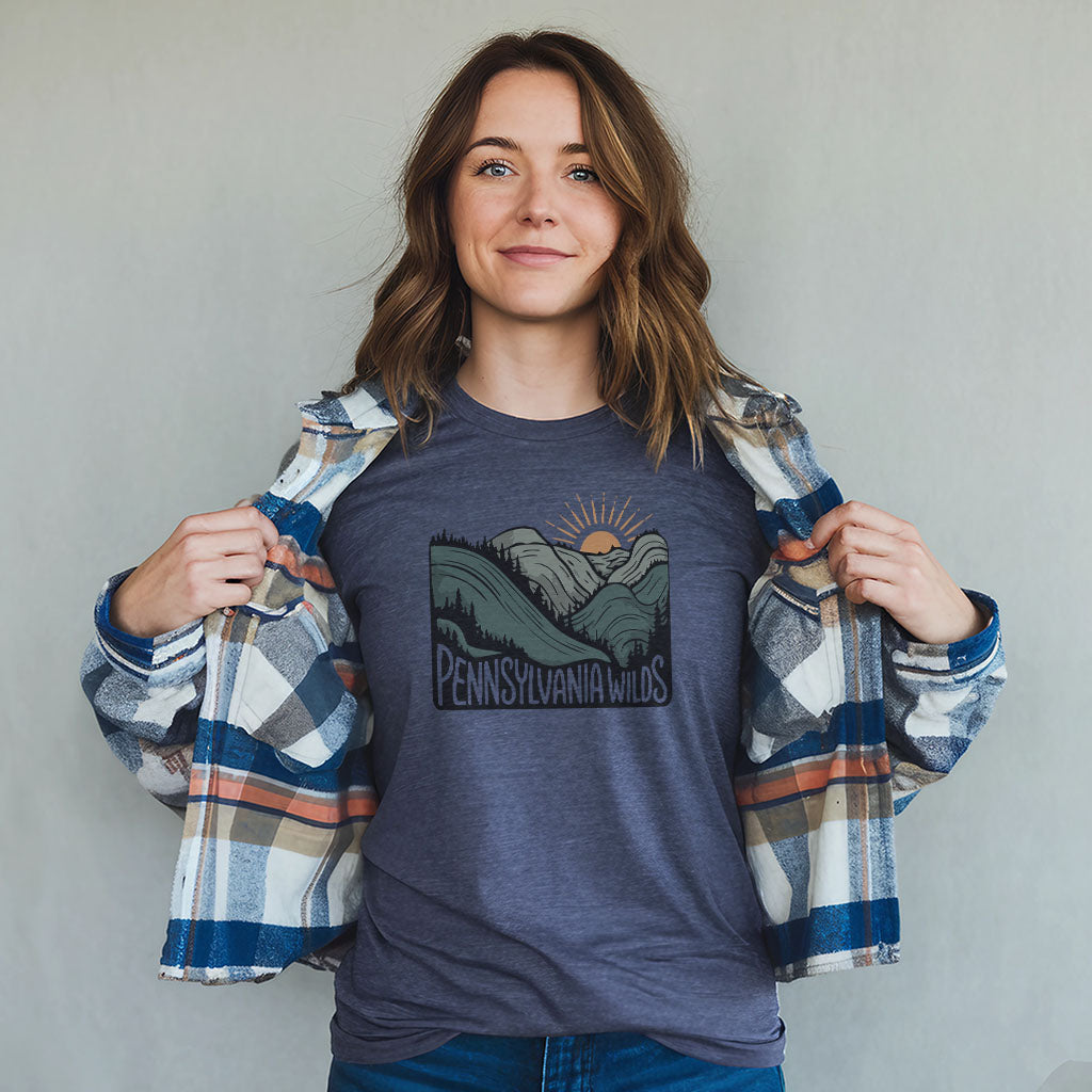 Pennsylvania Wilds T-Shirt Adventure and Outdoors Themed T-Shirt