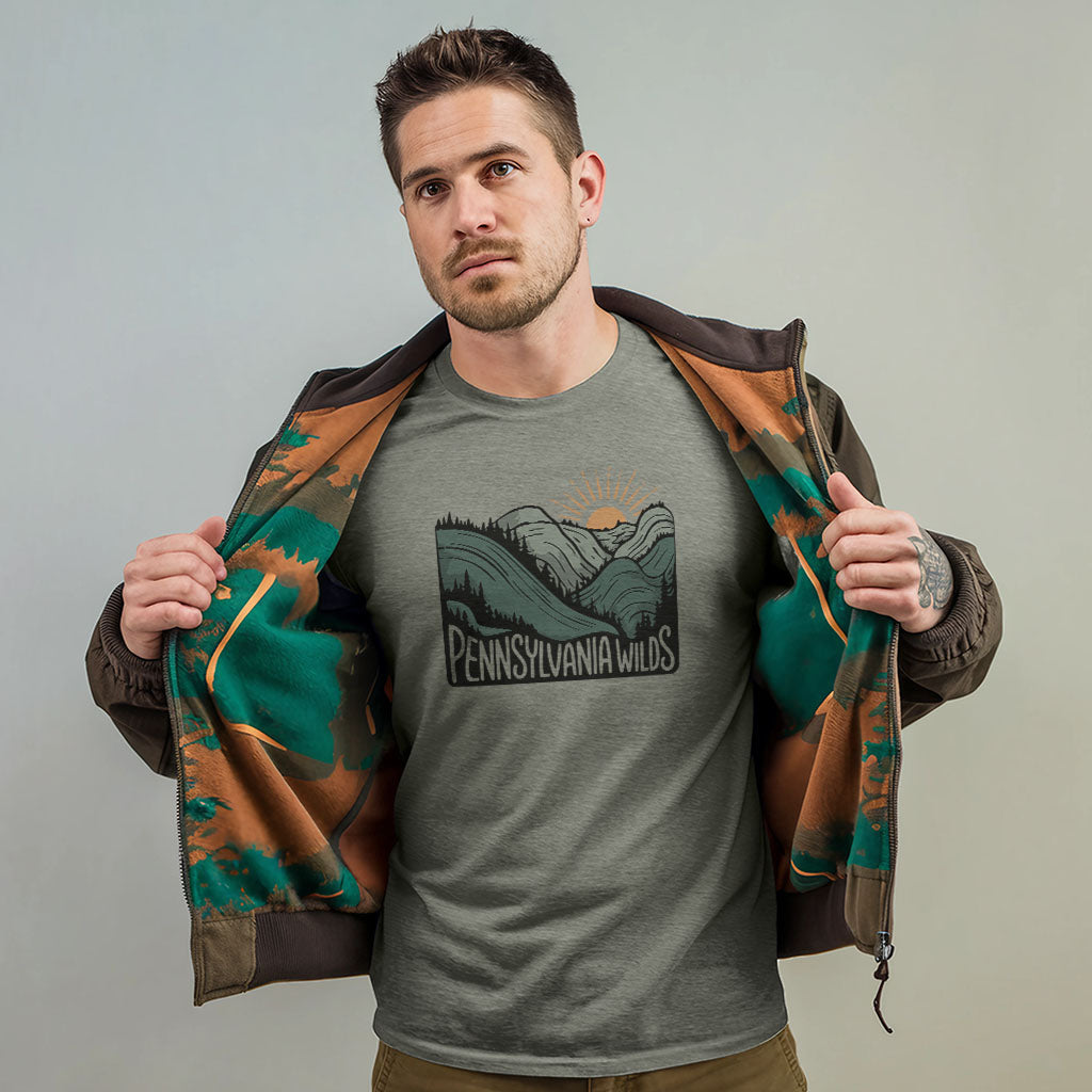 Pennsylvania Wilds T-Shirt Adventure and Outdoors Themed T-Shirt