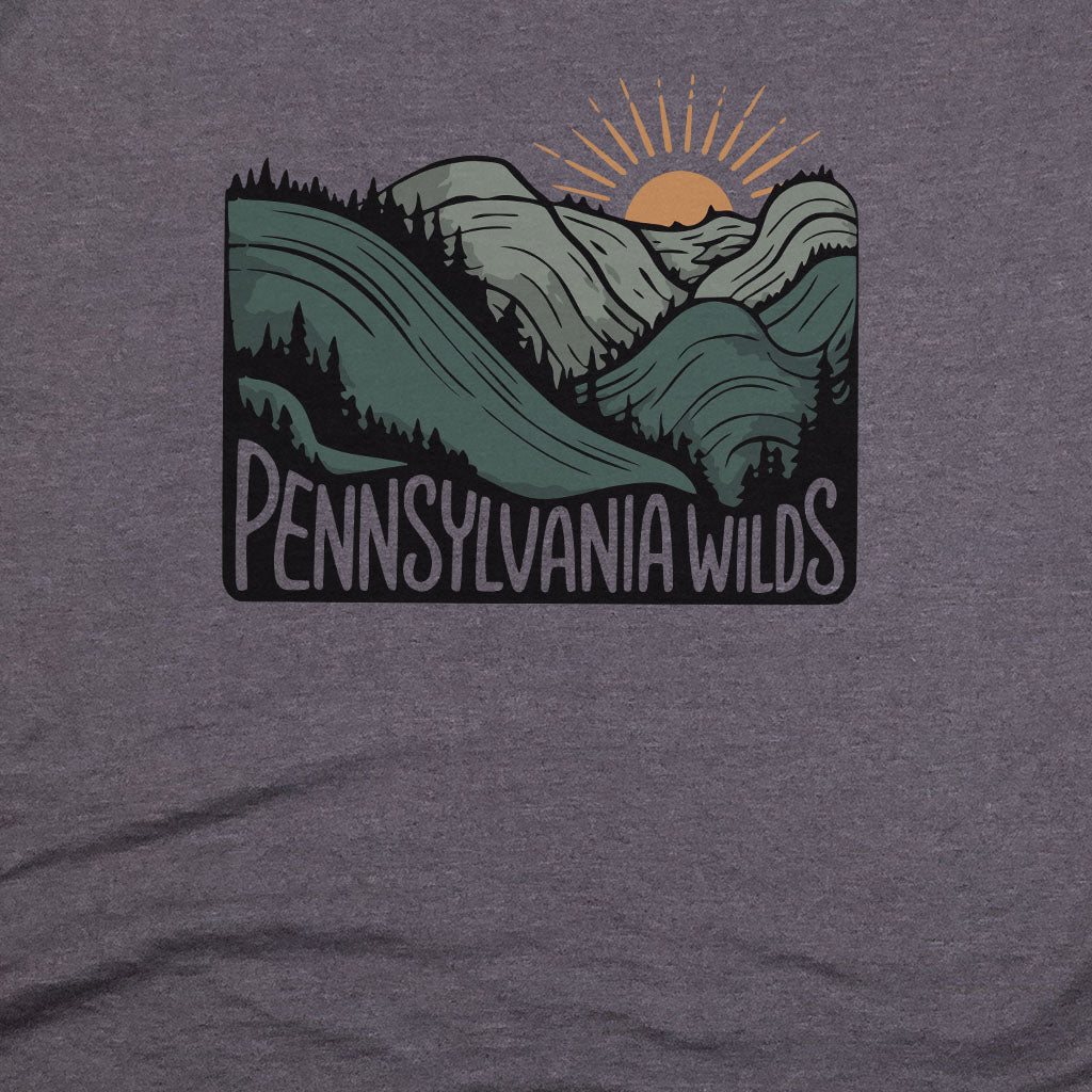 Pennsylvania Wilds T-Shirt Adventure and Outdoors Themed T-Shirt