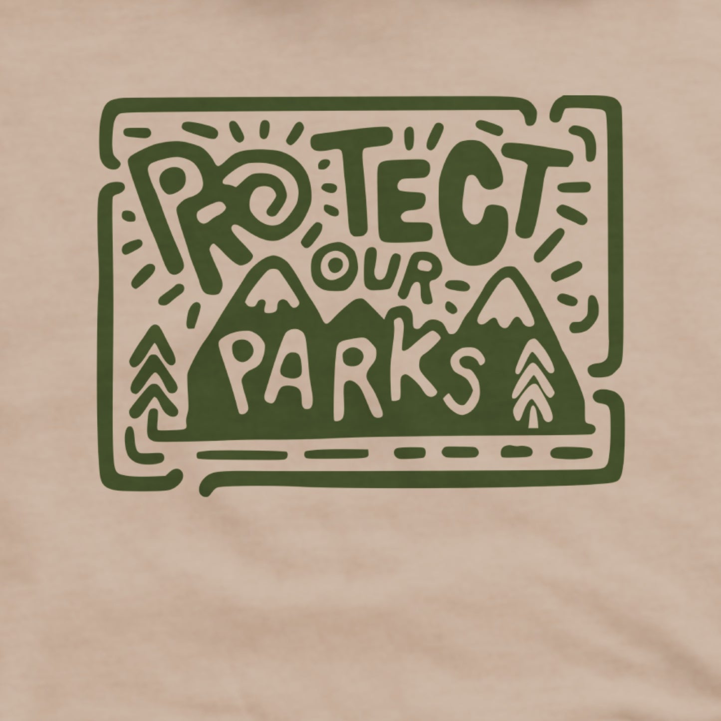 Protect Our Parks Hoodie Adventure and Outdoors Themed Hoodie