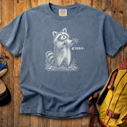 Gimme Raccoon Cotton T-Shirt