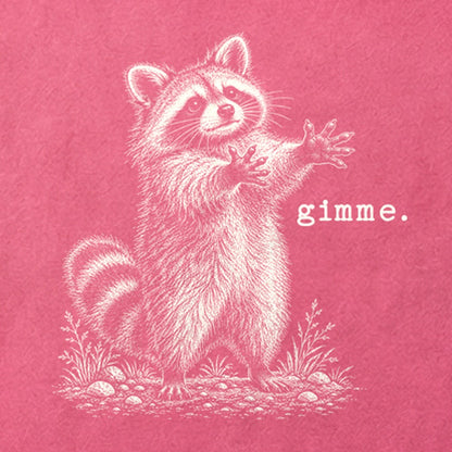Gimme Raccoon Cotton T-Shirt