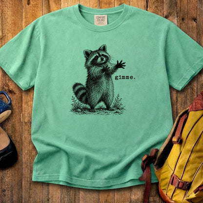 Gimme Raccoon Cotton T-Shirt