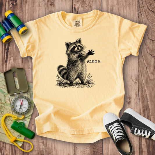 Gimme Raccoon Kids Cotton T-Shirt
