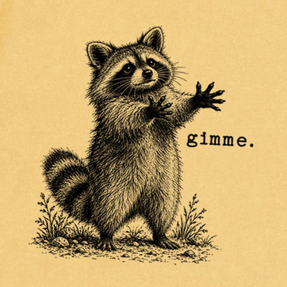 Gimme Raccoon Premium Long Sleeve