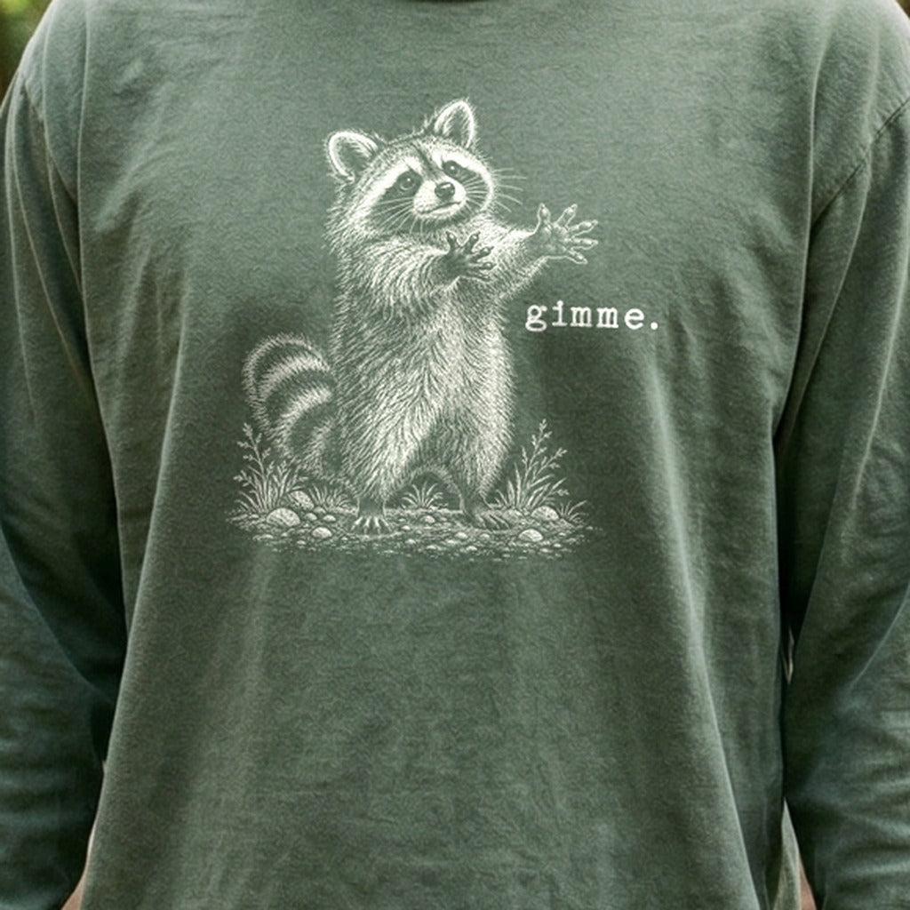 Gimme Raccoon Premium Long Sleeve