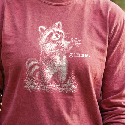 Gimme Raccoon Premium Long Sleeve