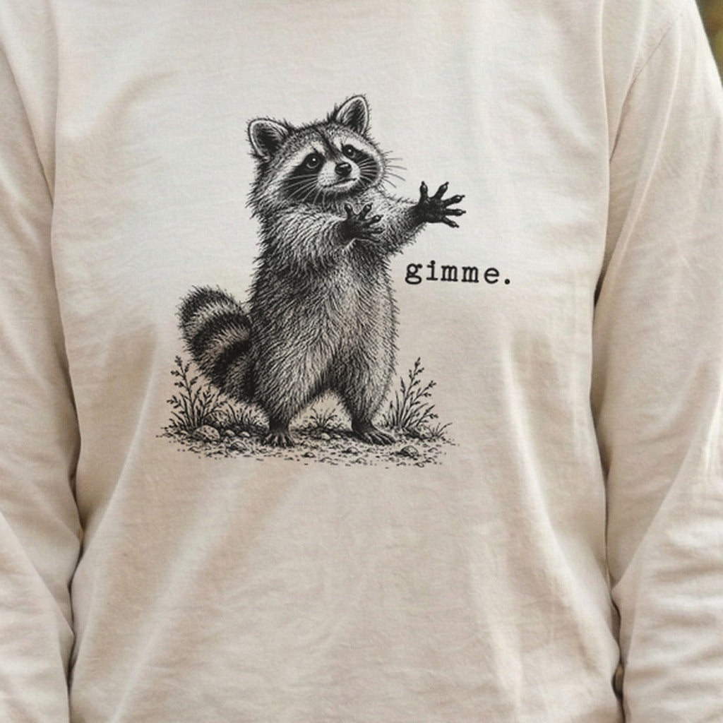 Gimme Raccoon Premium Long Sleeve