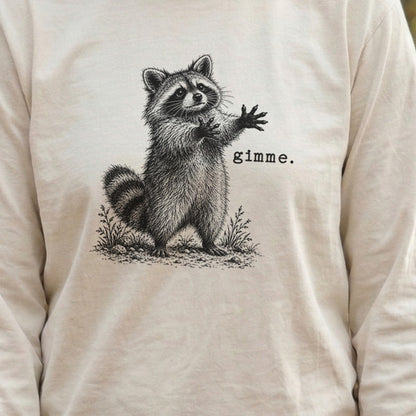 Gimme Raccoon Premium Long Sleeve