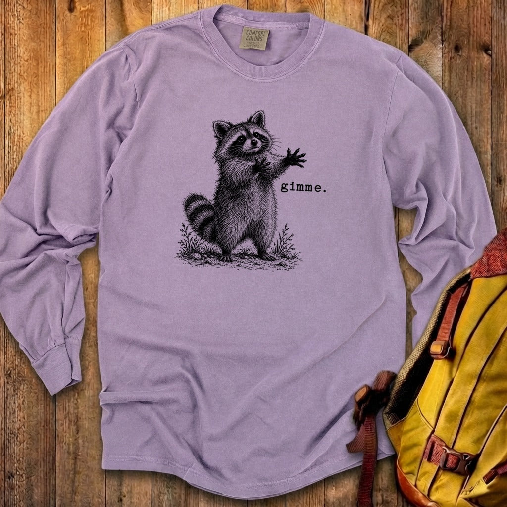 Gimme Raccoon Premium Long Sleeve