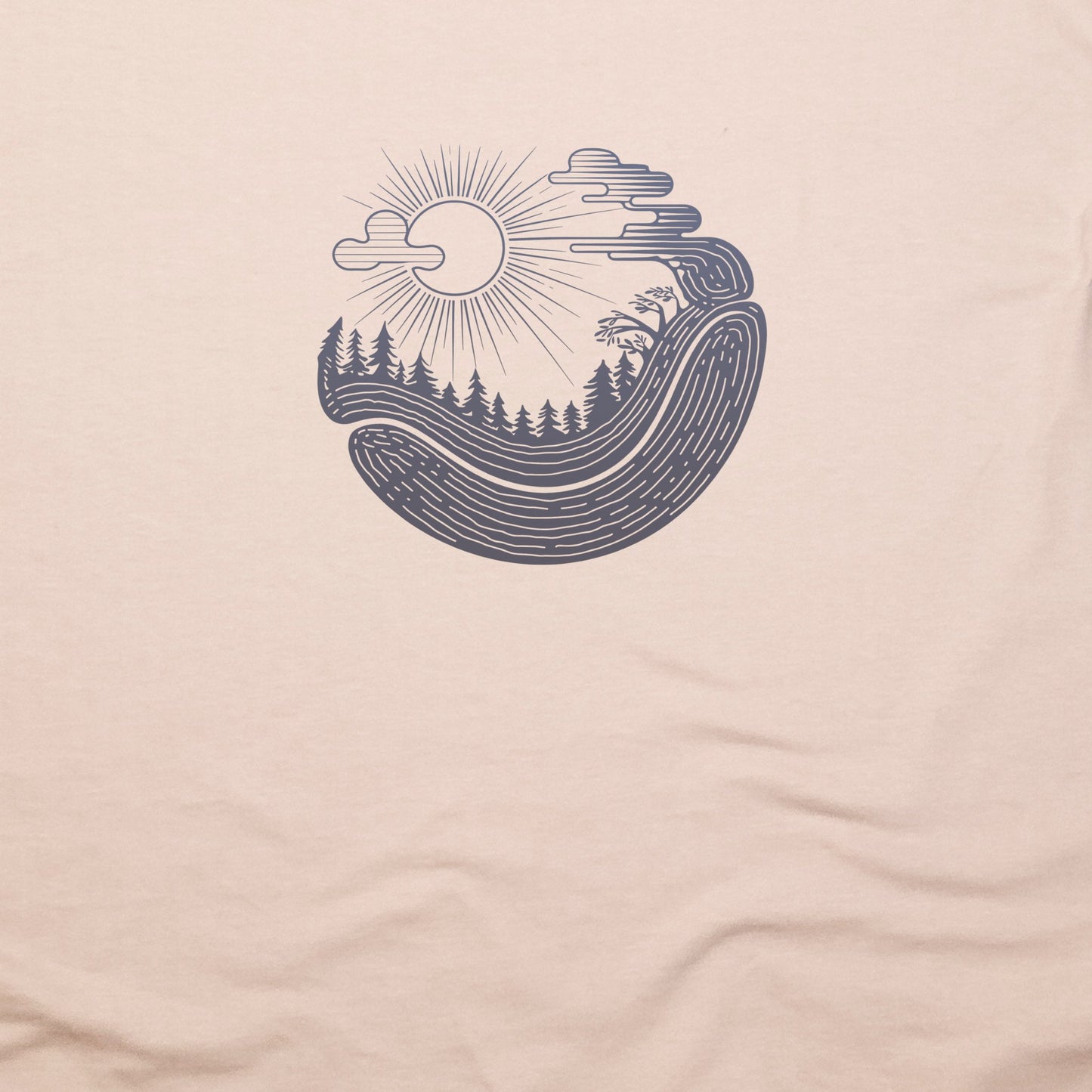 Forest Flow T-Shirt Adventure and Outdoors Themed T-Shirt
