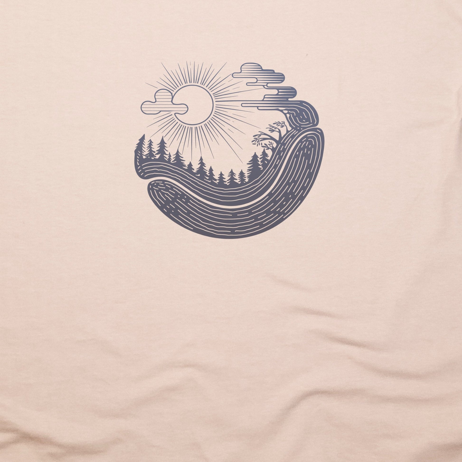 Forest Flow T-Shirt Adventure and Outdoors Themed T-Shirt