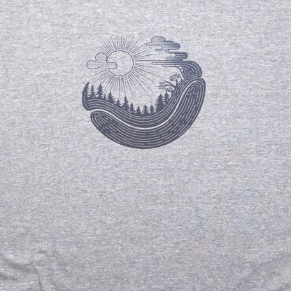 Forest Flow T-Shirt Adventure and Outdoors Themed T-Shirt