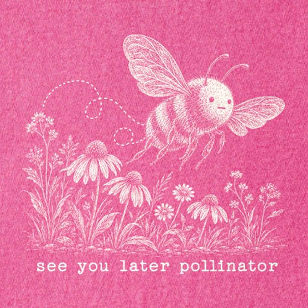 See You Later Pollinator Bee Kids Cotton T-Shirt