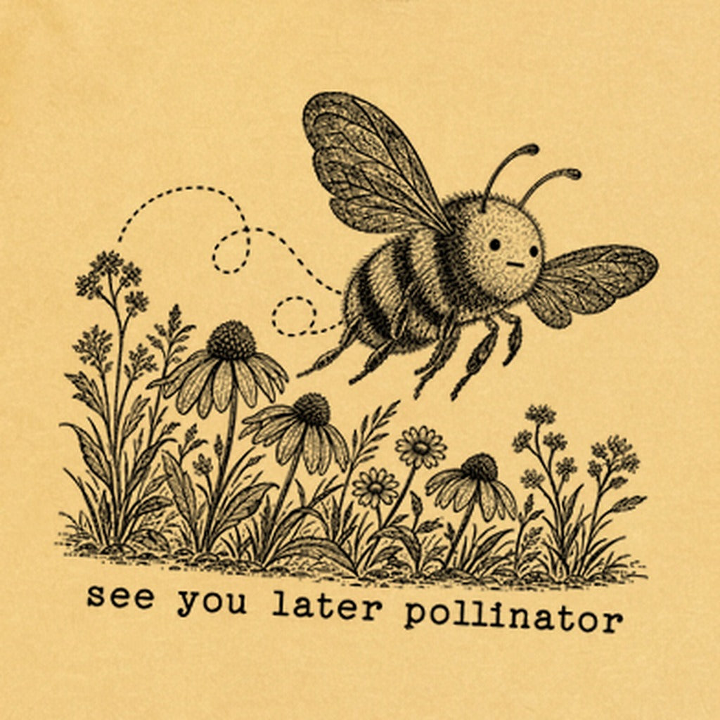 See You Later Pollinator Bee Premium Long Sleeve
