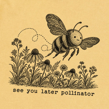 See You Later Pollinator Bee Premium Long Sleeve