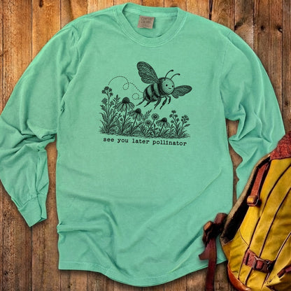 See You Later Pollinator Bee Premium Long Sleeve
