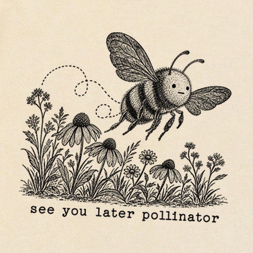 See You Later Pollinator Bee Premium Long Sleeve