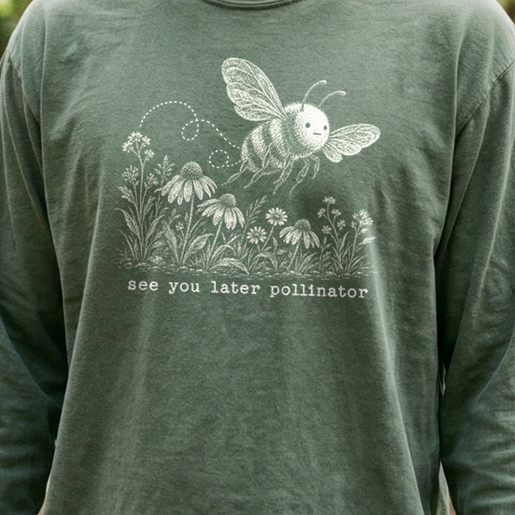 See You Later Pollinator Bee Premium Long Sleeve