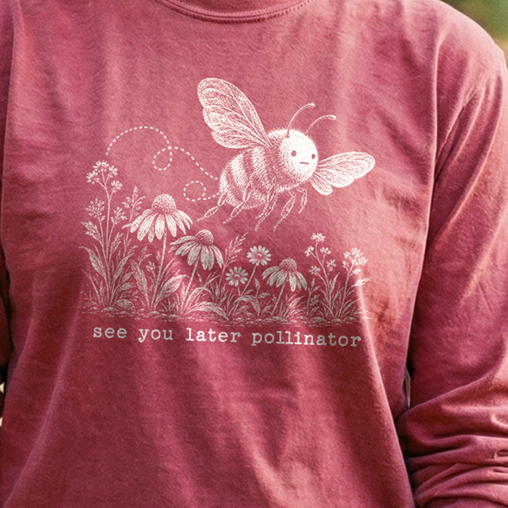 See You Later Pollinator Bee Premium Long Sleeve