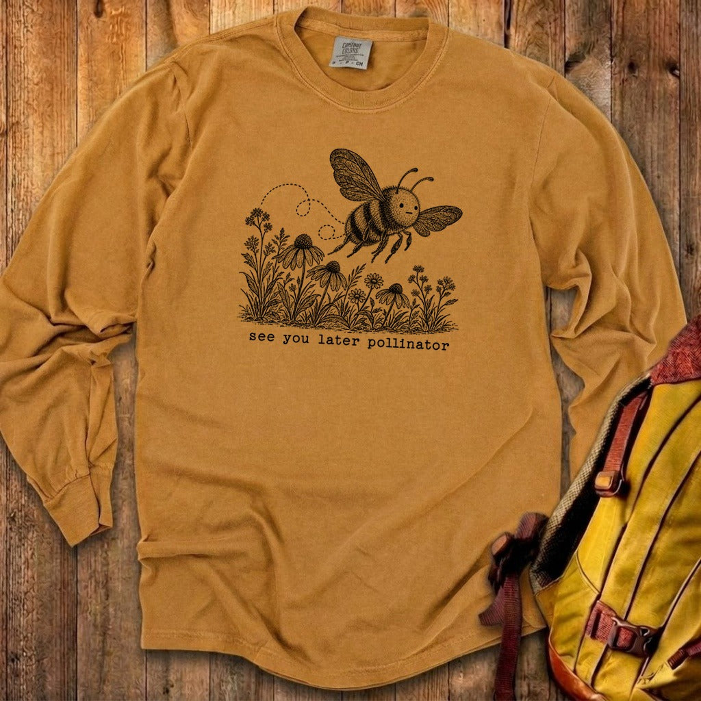 See You Later Pollinator Bee Premium Long Sleeve