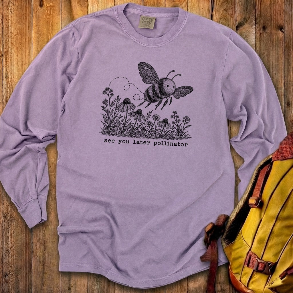 See You Later Pollinator Bee Premium Long Sleeve