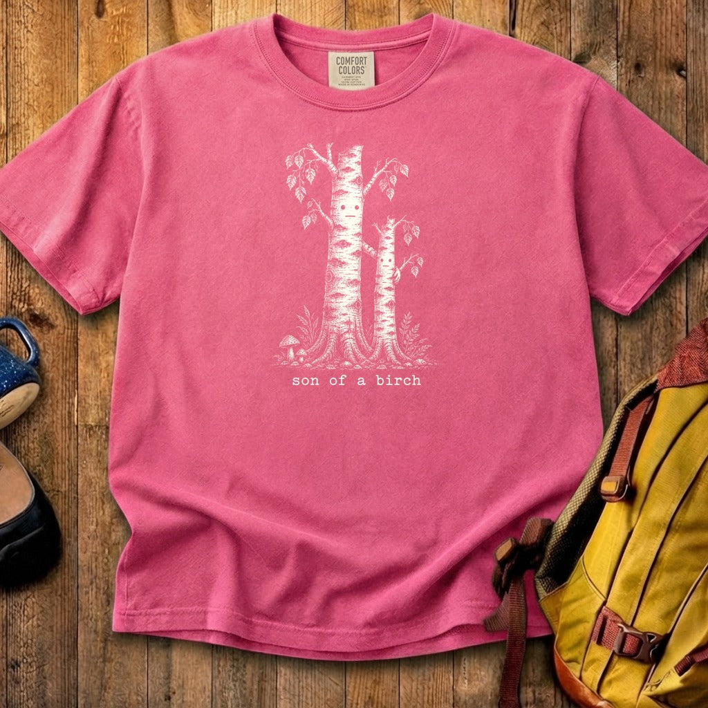 Son a Birch Tree Cotton T-Shirt